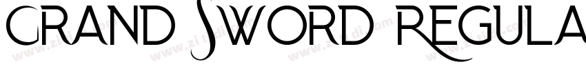 Grand Sword Regular字体转换